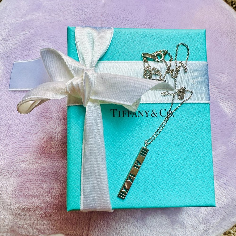Tiffany & Co | Atlas Bar Pendant Necklace